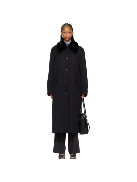 Our Legacy Black Tundra Coat