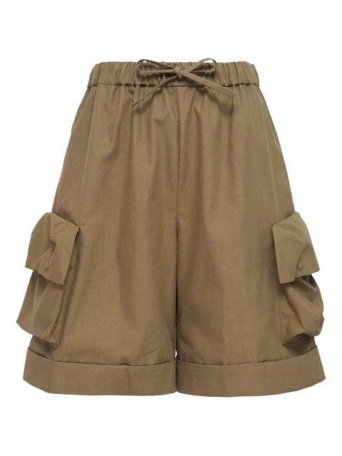 Simone Rocha flap-pocket drawstring shorts