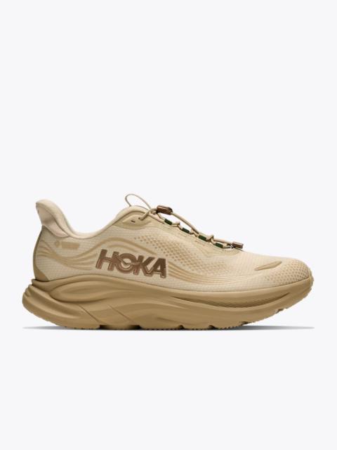 HOKA Men's Clifton 11 GTX Shoes in Barley Flour/Barley