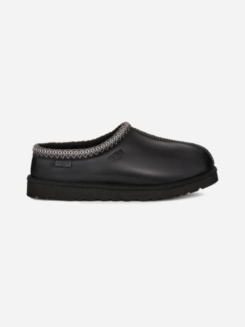 UGG ® Men's Tasman Leather Regen Slippers in Black