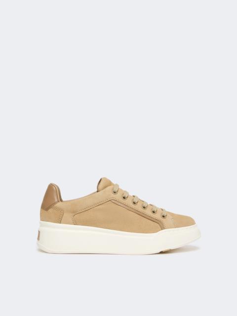 Max Mara Suede sneakers - SAND
