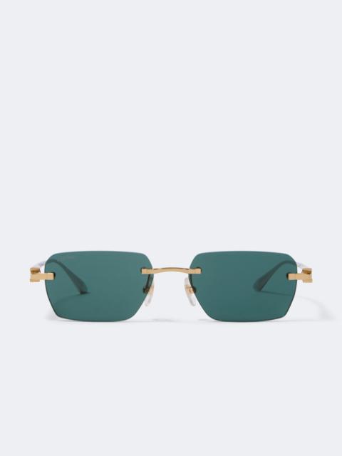 Cartier Signature C rectangular sunglasses