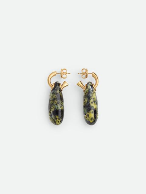 Bottega Veneta Ellipse Small Ceramic Earrings