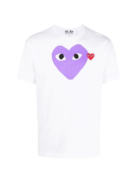 heart-print cotton T-Shirt