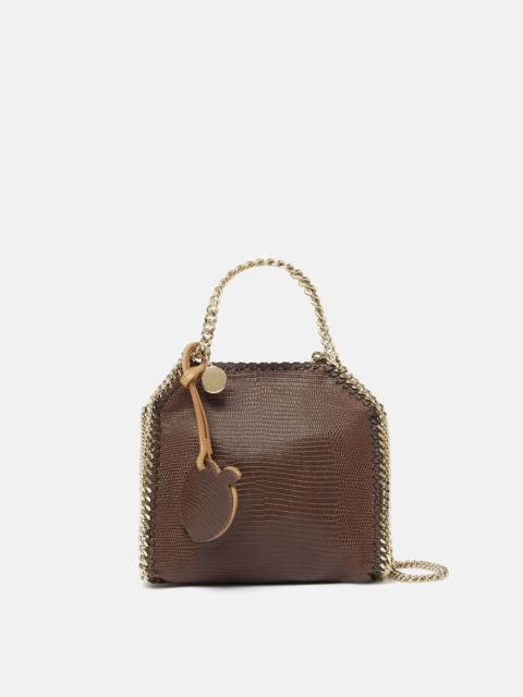 Stella McCartney Falabella Scale-Embossed Tiny Tote Bag