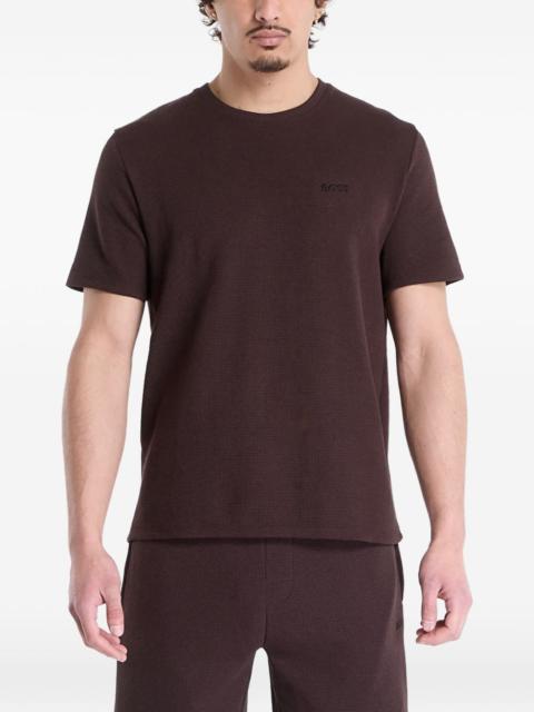 HUGO embroidered-logo T-shirt