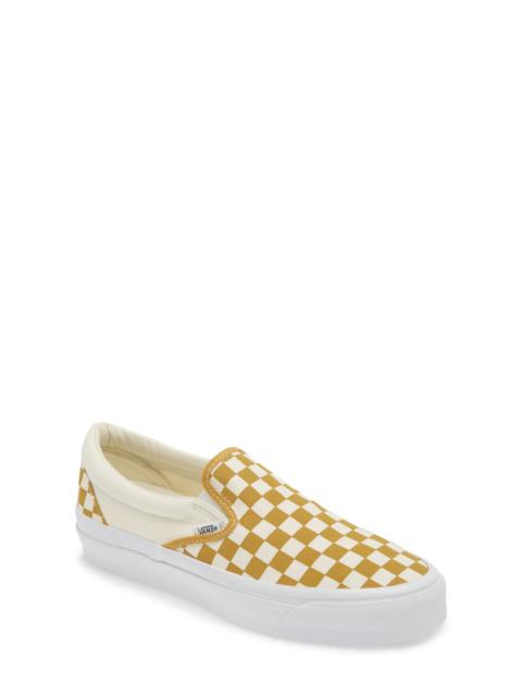 Vans Reissue '98 Slip-On Sneaker in Lx Checkerboard Gold at Nordstrom