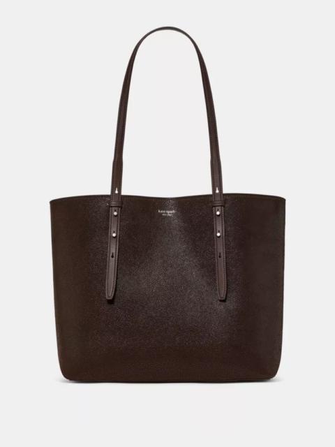 kate spade Do It All Dot Suede Large Tote Bag