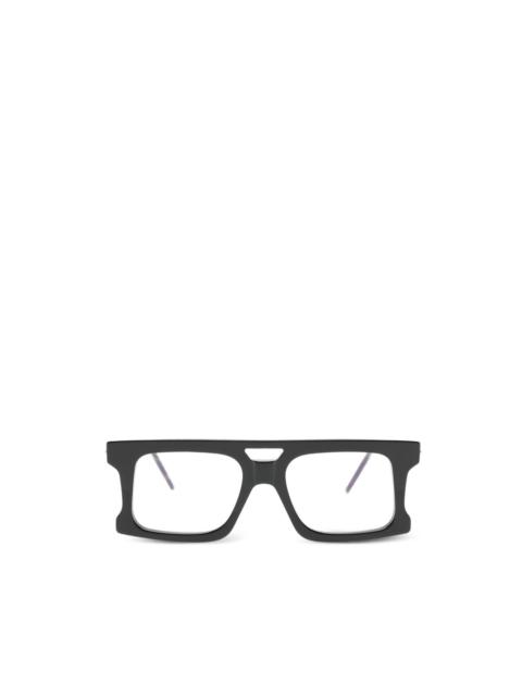 Kuboraum rectangle-frame glasses