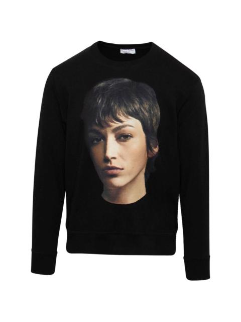 ih nom uh nit Tokyo Face graphic-print sweater