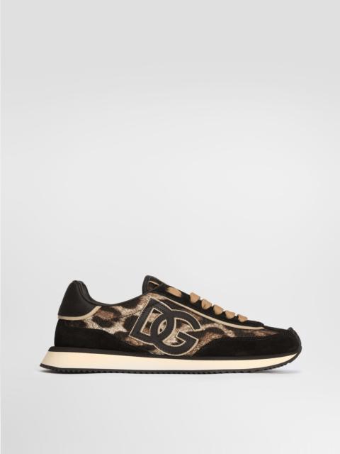 Dolce & Gabbana Leo-print fabric DG Cushion sneakers