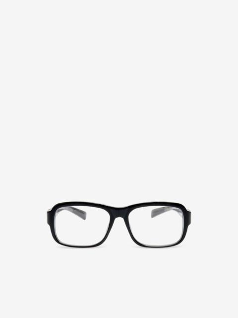 JACQUEMUS rectangle-frame glasses