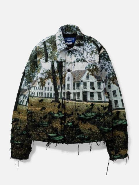 Junya Watanabe MAN GOBELIN WEAVE TRUCKER JACKET