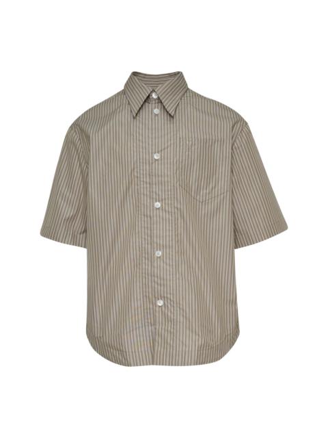 AMI Paris Short Sleeve Wide Shirt