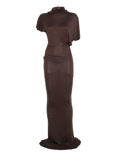 Rick Owens Lilies draped cowl-neck maxi dress