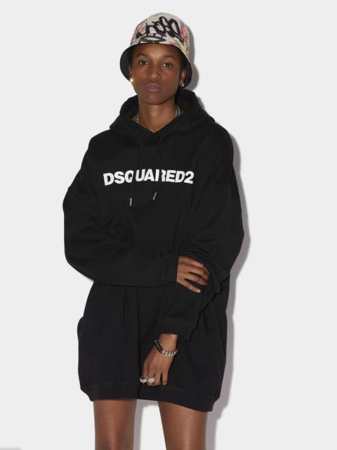 DSQUARED2 D2 HOODIE DRESS