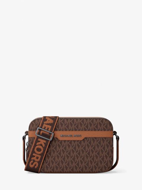 MICHAEL KORS Hudson Signature Logo Camera Crossbody Bag
