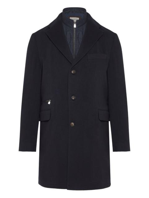 CORNELIANI layered coat