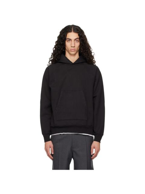 LADY WHITE CO. Black Super Weighted Hoodie