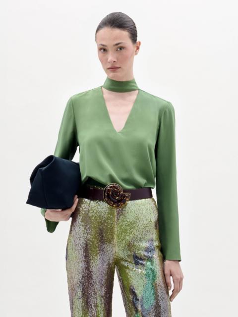 SILVIA TCHERASSI Kelsey Blouse