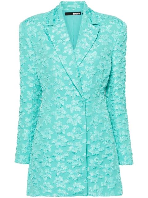 ROTATE textured double-breasted blazer
