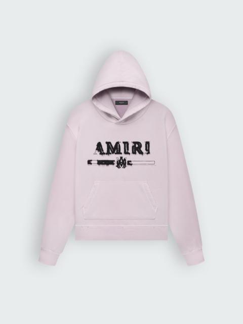 AMIRI AMIRI M.A. BAR APPLIQUE HOODIE