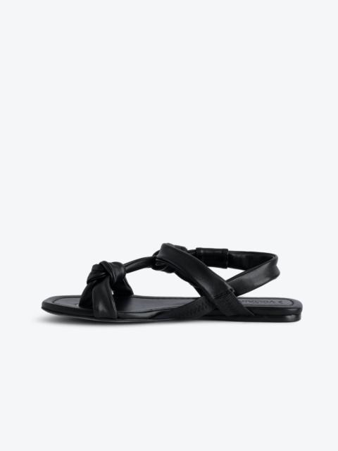 Zadig & Voltaire Forget Me Knot Sandals
