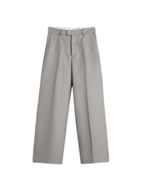 SECOND/LAYER Second/Layer Baggy Hidden Check Tailored Trousers