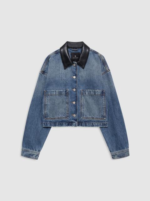 ANINE BING Yuma Jacket - Cabana Blue