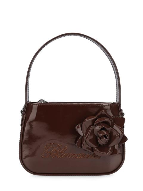 Blumarine Patent leather top handle bag