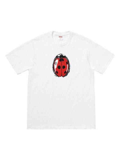 Supreme Supreme SS18 Ladybug Tee White Printing Short Sleeve Unisex SUP-SS18-0103