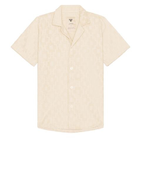 OAS Beige Machu Cuba Terry Shirt