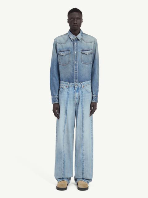 MM6 Maison Margiela Wide-leg jeans