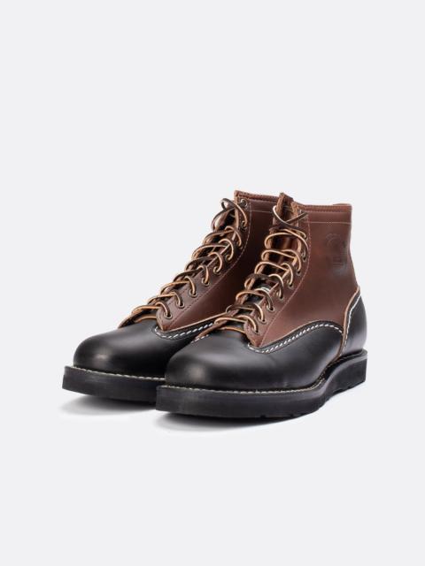 Iron Heart Iron Heart Int’l x Division Road x Wesco® - 7" Black/Brown Horsehide Jobmaster®