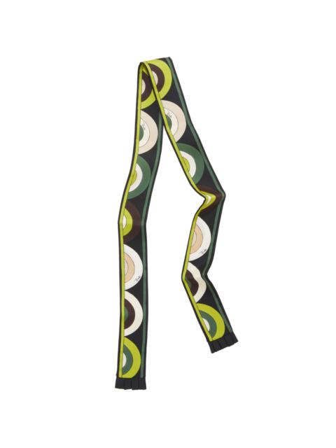 PUCCI geometric-print twill scarf