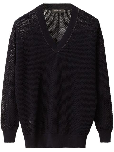 FABIANA FILIPPI open-knit sweater