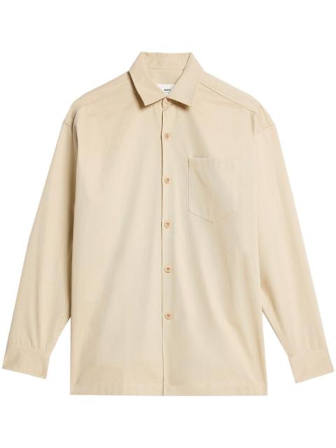 AMI Paris Overshirt With Ami Paris Print