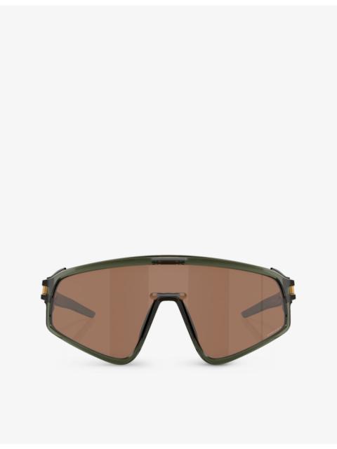 OAKLEY OO9404 Latch shield-frame acetate sunglasses