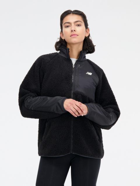 New Balance Q Speed Sherpa Jacket