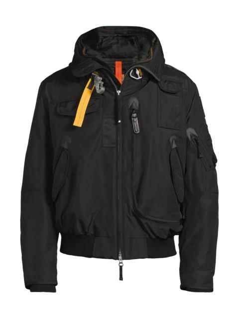 PARAJUMPERS Men's Gobi Hooded Bomber Jacket - Black