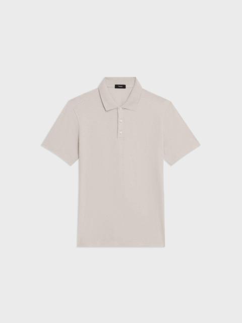 Theory Bron Polo Shirt in Cosmos Slub Cotton