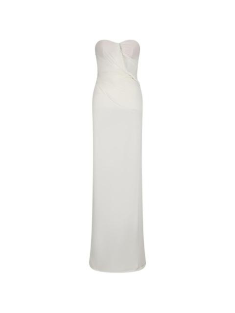 Blumarine strapless maxi dress