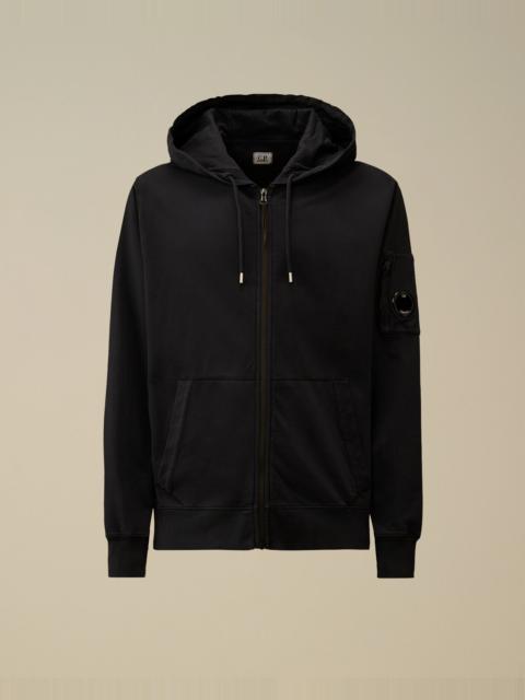 C.P. Company Light Fleece Zip Hooded Lens Sweatshirt