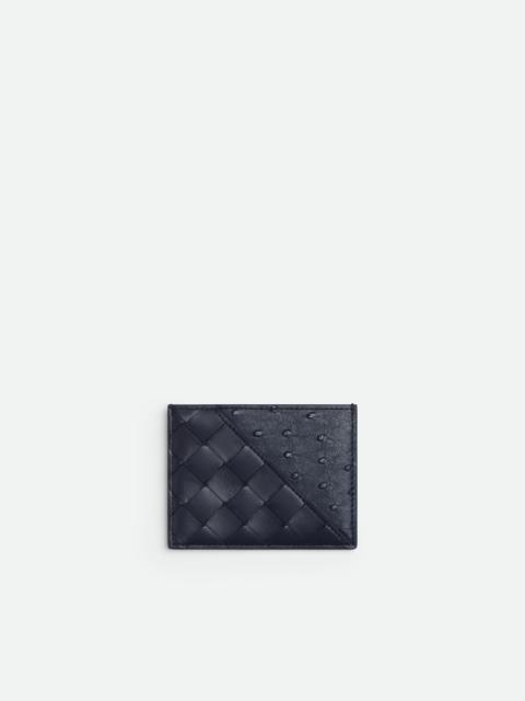 Bottega Veneta Intrecciato Diagonal Credit Card Case