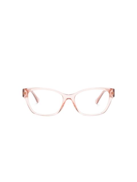 VERSACE Medusa-plaque cat-eye glasses