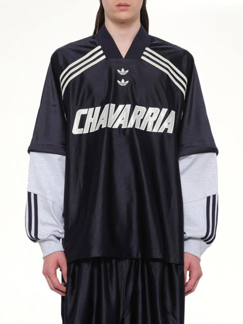 WILLY CHAVARRIA Adidas x WC Dazzle Longsleeve T-Shirt in Ink