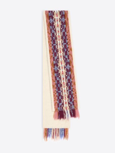 Dries Van Noten JACQUARD WOOL SCARF