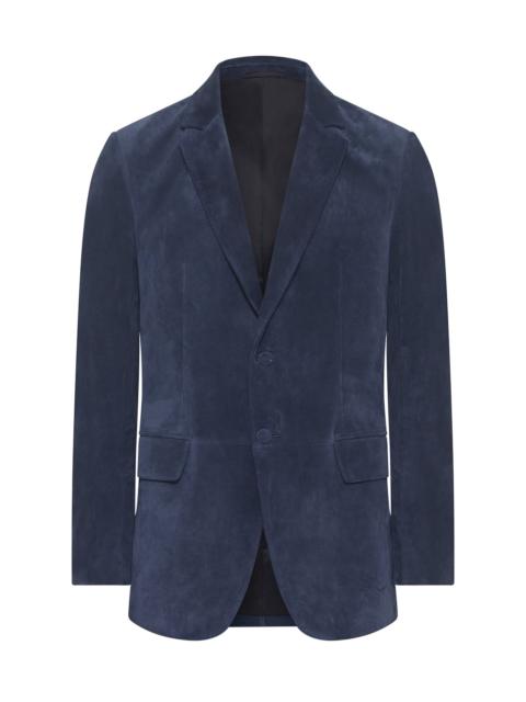 GABRIELA HEARST Irving Jacket in Electric Navy Suede Corduroy