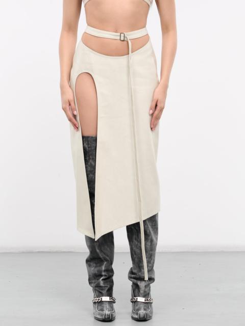 ELENA VELEZ Apron Skirt