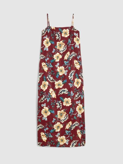 Madewell Squareneck Sleeveless Maxi Dress